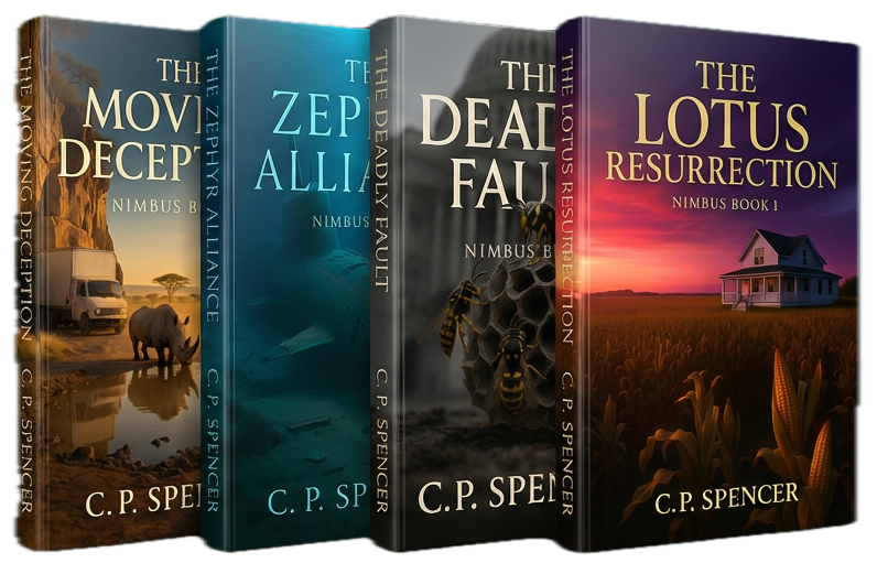 Nimbus Series books banner artwork